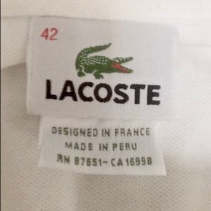 LACOSTE ladies polo